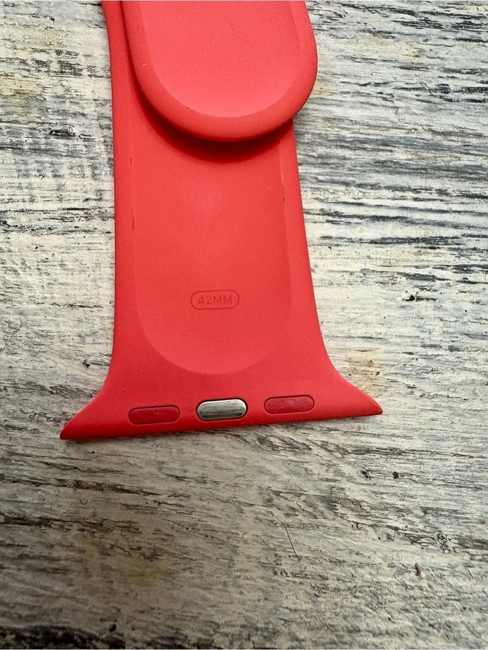 Apple Bright Salmon Pink Silicone Watch Band for Apple Watch